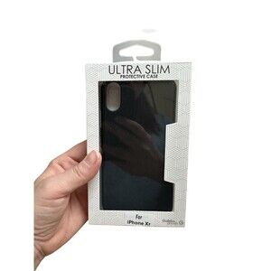 Gabba Goods Ultra Slim Protective Case Black for Iphone Xr Silicone Matte Soft